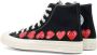 Comme des Garçons Play Zwarte Multi Heart Hi-Top Sneakers Black Dames - Thumbnail 4