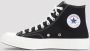 Comme des Garçons Play Zwarte Sneakers Verhoog Stijl Black Heren - Thumbnail 2