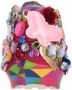 Comme des Garçons Rode Multicolor Leren Sneakers Multicolor Dames - Thumbnail 2