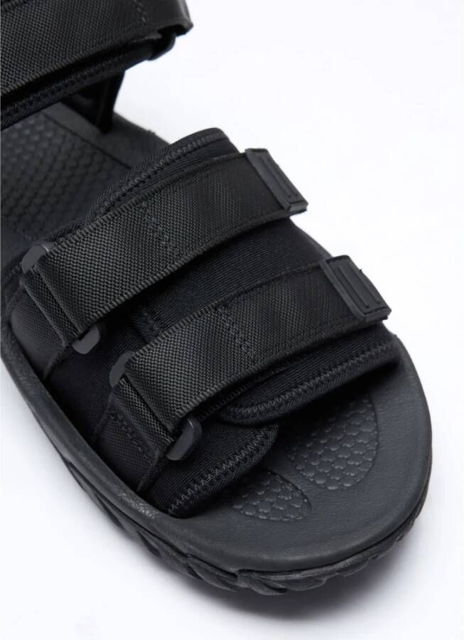 Comme des Garçons Sandalen met logo applique Black Heren