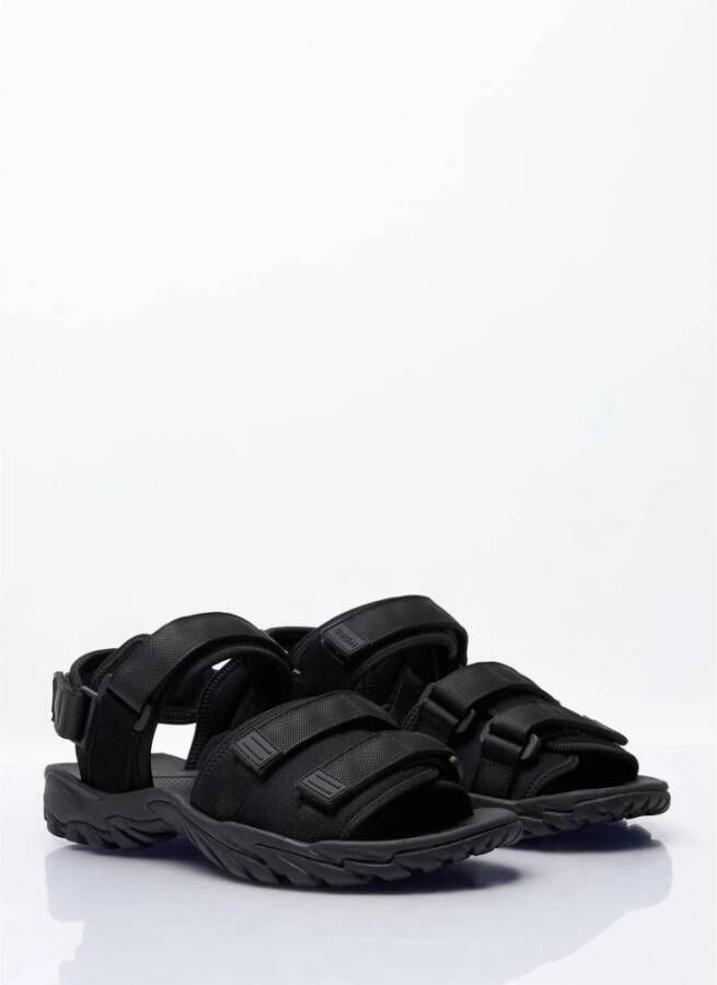 Comme des Garçons Sandalen met logo applique Black Heren