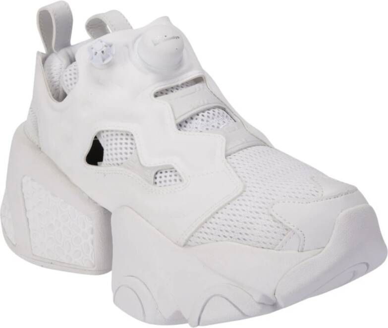 Comme des Garçons Verhoog je sneaker game met damesschoenen White Dames