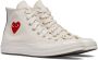 Comme des Garçons Witte Canvas High-Top Sneakers White Heren - Thumbnail 3