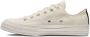 Comme des Garçons Witte Canvas Logo Sneakers White Heren - Thumbnail 2