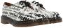 Comme des Garçons Witte leren derby schoenen met all-over print Multicolor Dames - Thumbnail 2