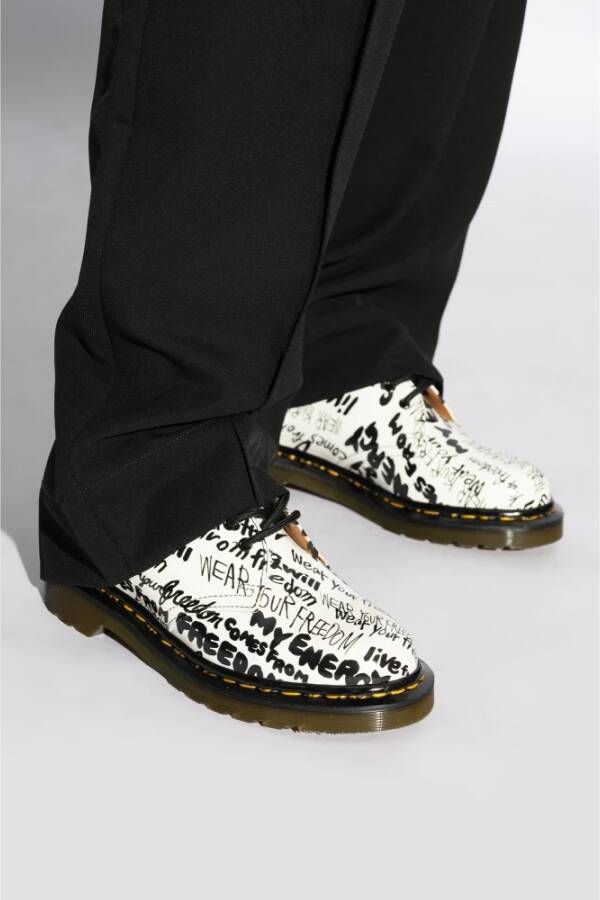 Comme des Garçons x Dr. Martens White Dames