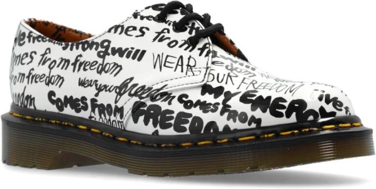 Comme des Garçons x Dr. Martens White Dames