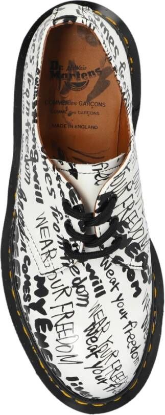 Comme des Garçons x Dr. Martens White Dames