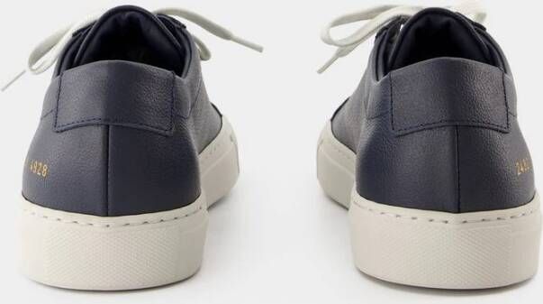 Common Projects Blauwe Leren Bumpy Sneakers Blue Heren