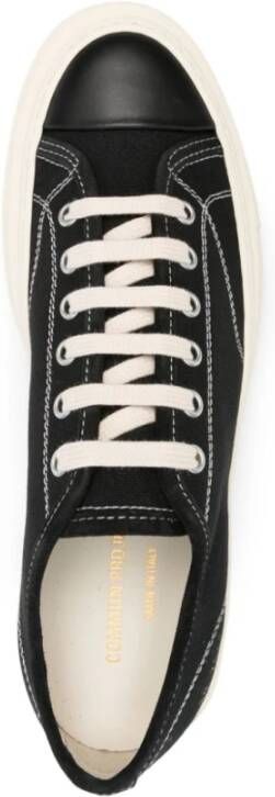 Common Projects Canvas Sneakers Zwart Amandel Teen Black Heren