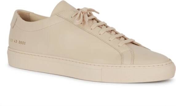 Common Projects Casual Sneakers voor Dagelijks Gebruik Beige Heren