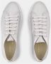 Common Projects Glanzende Zilveren Leren Sneakers Gray Dames - Thumbnail 4