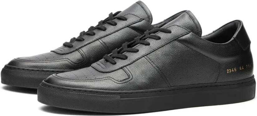 Common Projects Lage Bumpy Zwarte Basketbalschoenen Black Heren