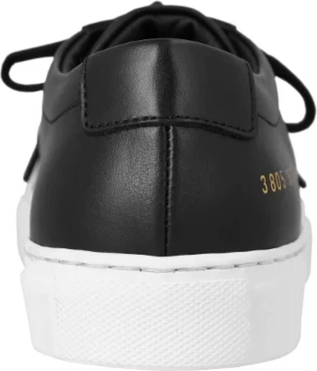 Common Projects Leather sneakers Black Dames