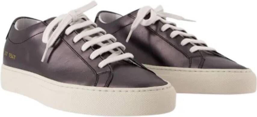 Common Projects Leather sneakers Black Dames