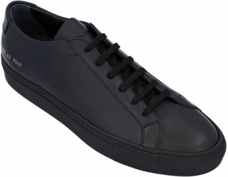 Common Projects Leather sneakers Black Heren