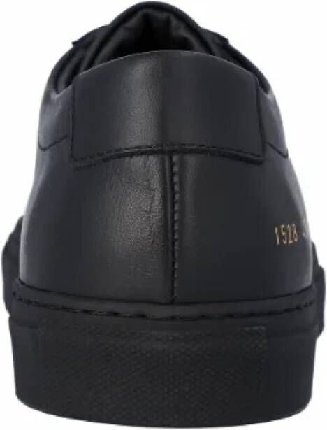 Common Projects Leather sneakers Black Heren