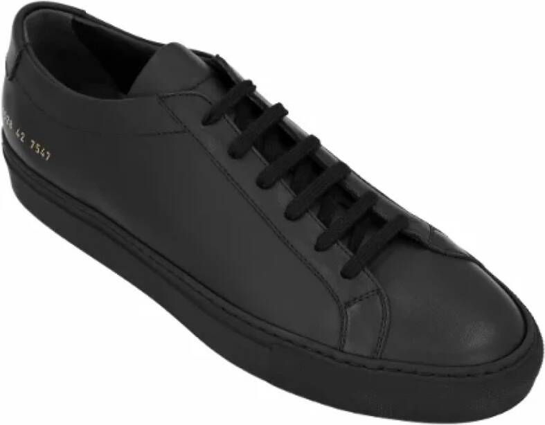 Common Projects Leather sneakers Black Heren