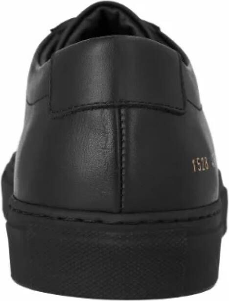 Common Projects Leather sneakers Black Heren