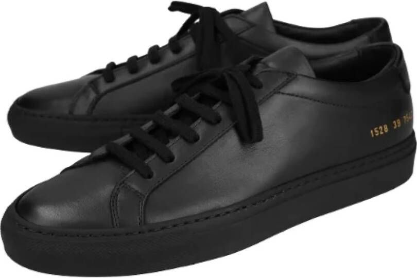 Common Projects Leather sneakers Black Heren