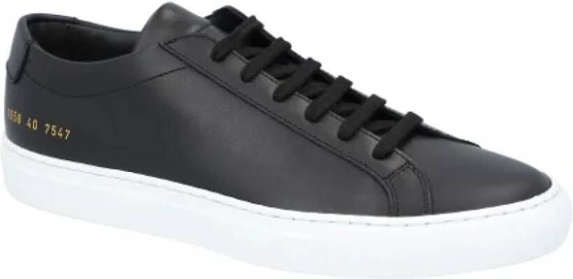 Common Projects Leather sneakers Black Heren