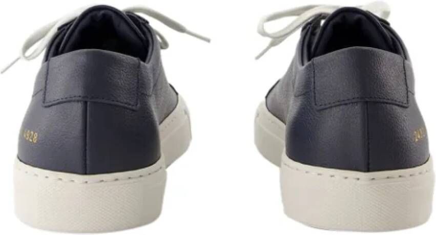 Common Projects Leather sneakers Blue Dames