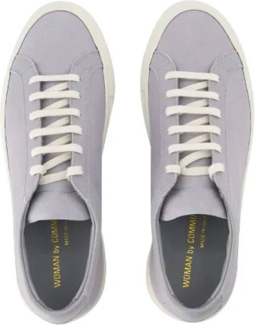 Common Projects Leather sneakers Blue Heren