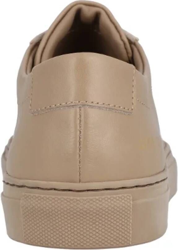 Common Projects Leather sneakers Brown Dames