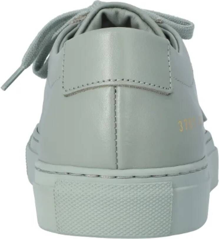 Common Projects Leather sneakers Gray Dames