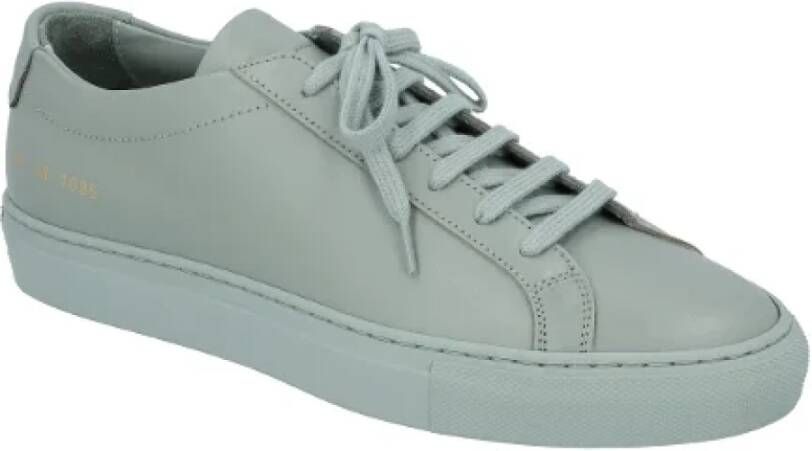 Common Projects Leather sneakers Gray Dames