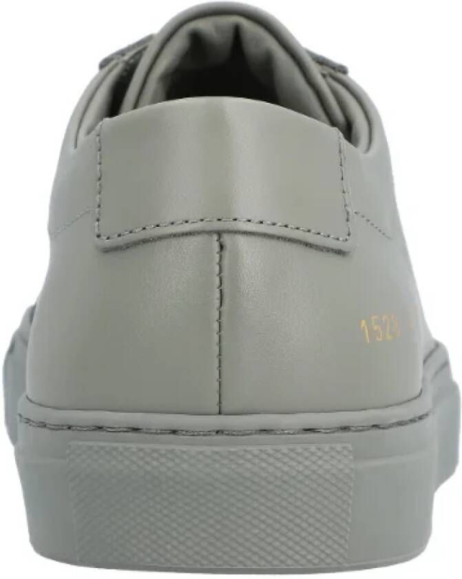 Common Projects Leather sneakers Gray Heren