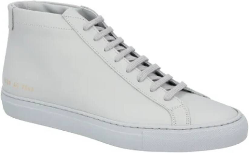 Common Projects Leather sneakers Gray Heren