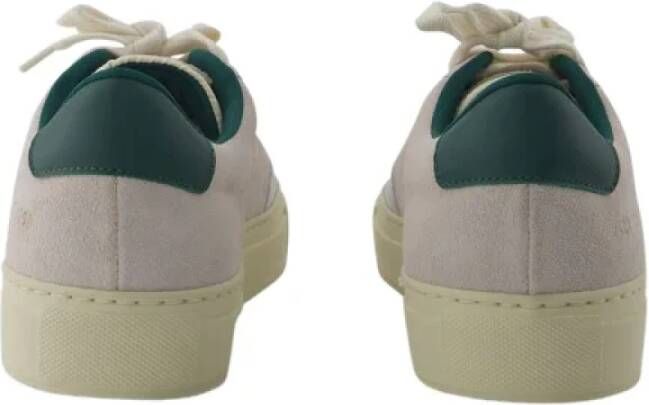 Common Projects Leather sneakers Green Dames