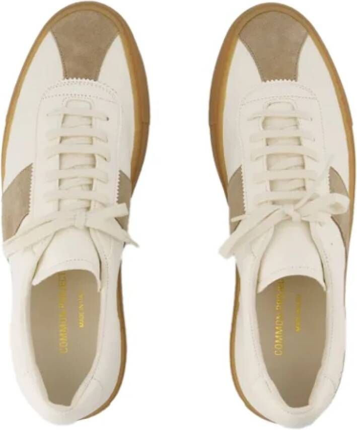 Common Projects Leather sneakers White Dames