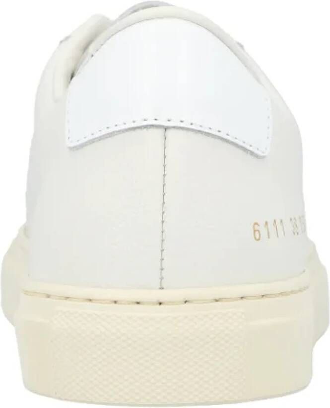 Common Projects Leather sneakers White Dames