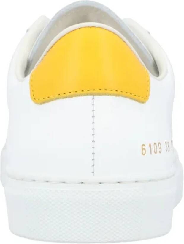 Common Projects Leather sneakers White Dames