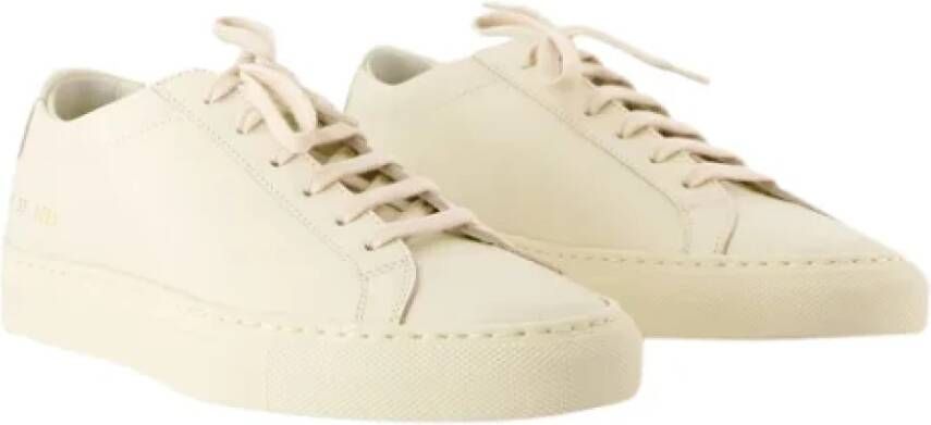 Common Projects Leather sneakers White Dames