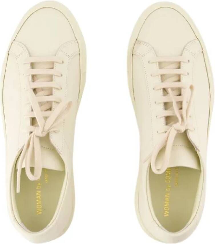 Common Projects Leather sneakers White Dames