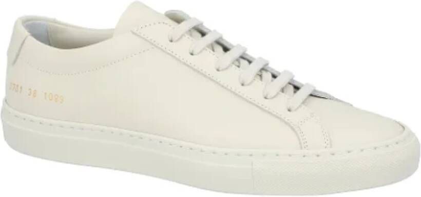 Common Projects Leather sneakers White Dames