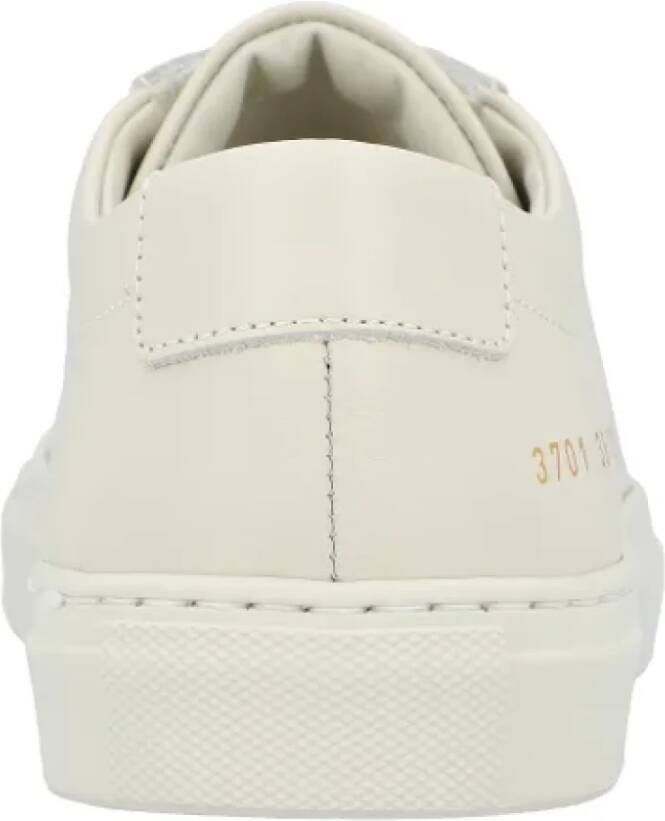 Common Projects Leather sneakers White Dames