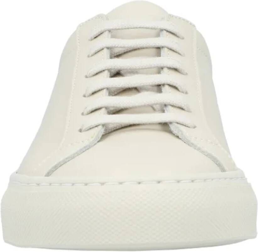 Common Projects Leather sneakers White Dames