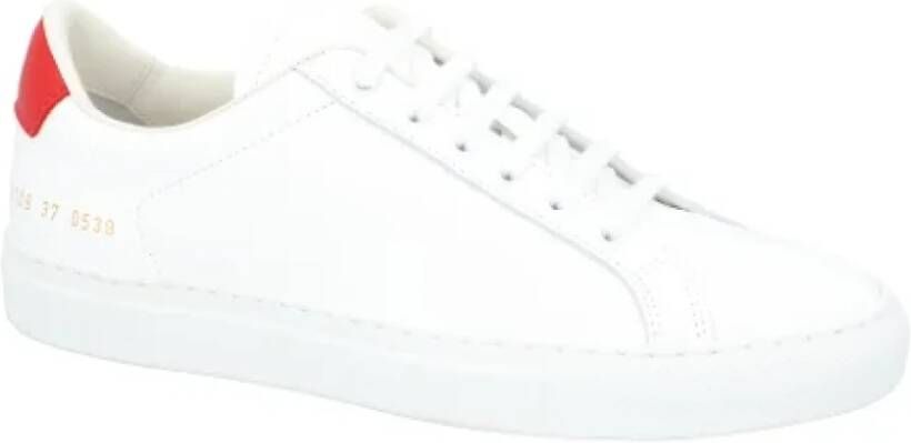 Common Projects Leather sneakers White Dames