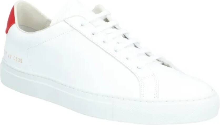 Common Projects Leather sneakers White Heren