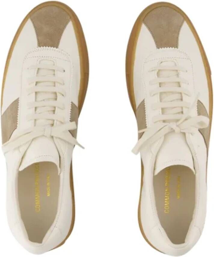 Common Projects Leather sneakers White Heren