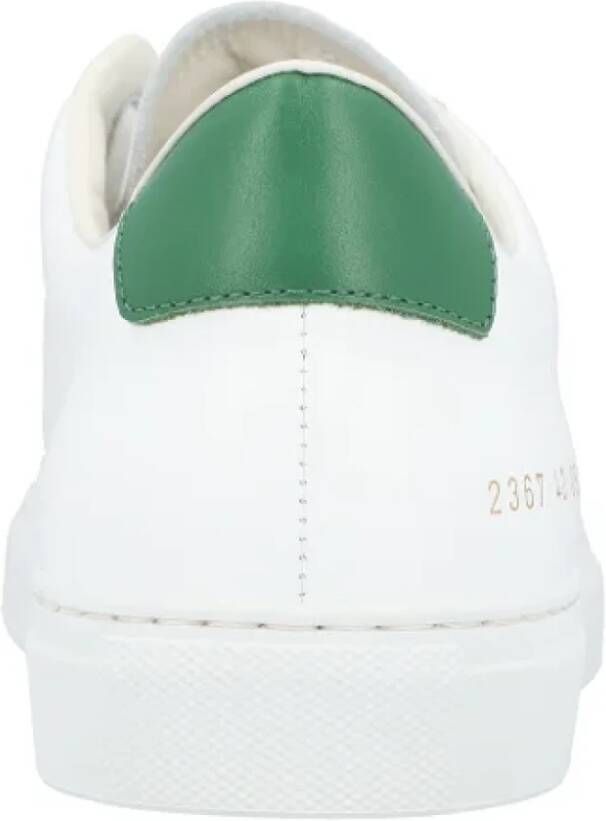 Common Projects Leather sneakers White Heren