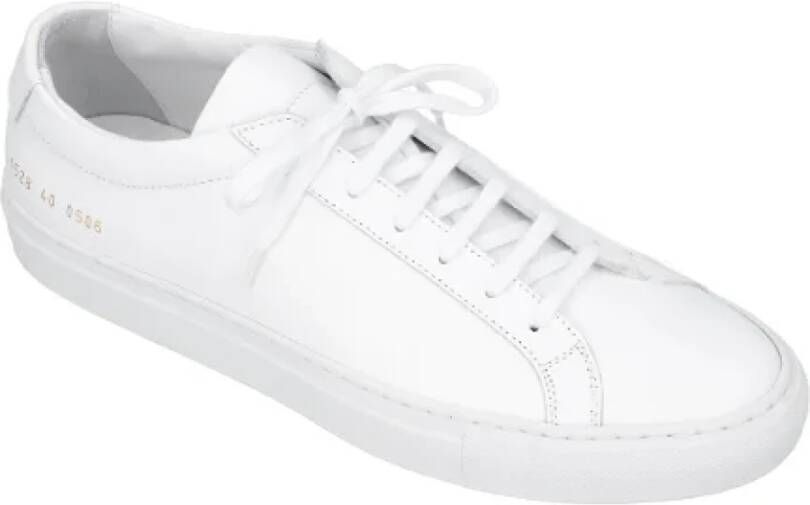 Common Projects Leather sneakers White Heren