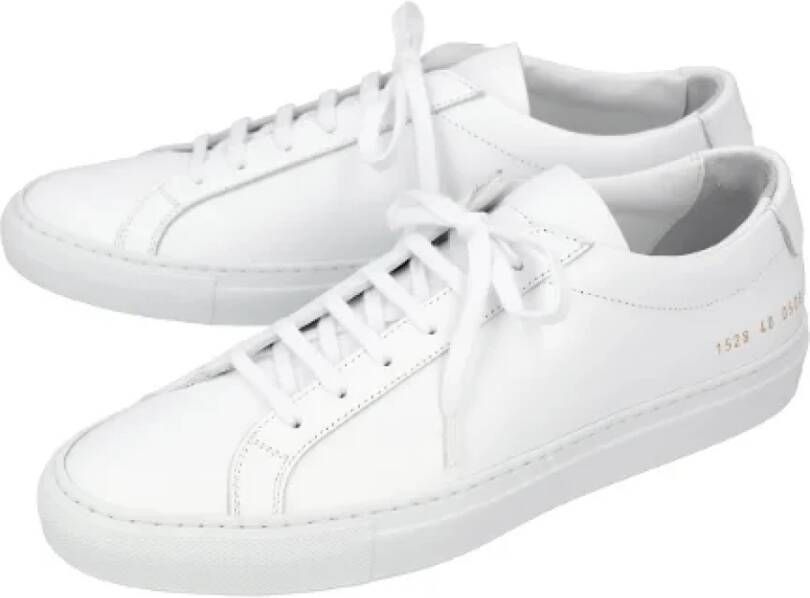 Common Projects Leather sneakers White Heren