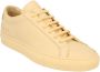 Common Projects Leather sneakers Yellow Dames - Thumbnail 2