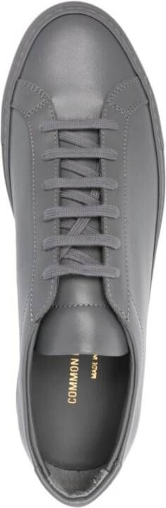 Common Projects Rook Lage Top Sneaker Gray Heren