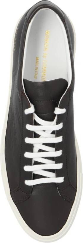 Common Projects Sneakers Achilles Fw24 Brown Dames